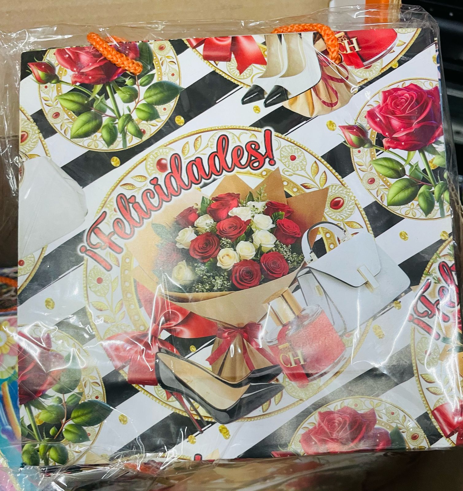 BOLSA DE REGALO PAPEL COUCHE  CHICA